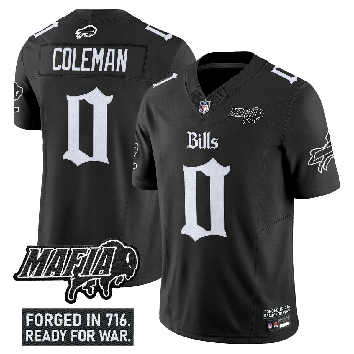 BUF 'Gothic Cold Front Edition' Vapor Limited Jersey V2 - image 7