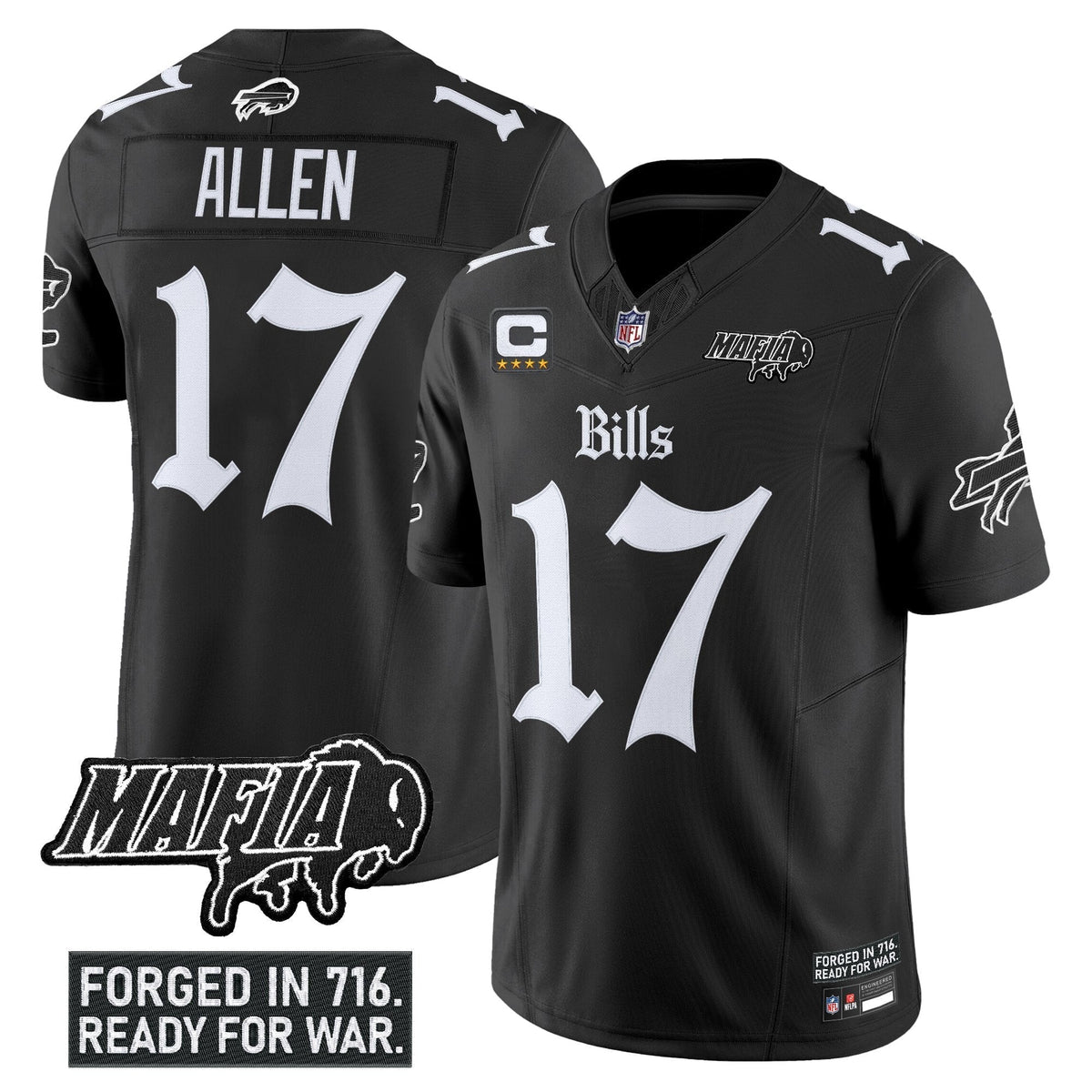 BUF 'Gothic Cold Front Edition' Vapor Limited Jersey V2 - image 1