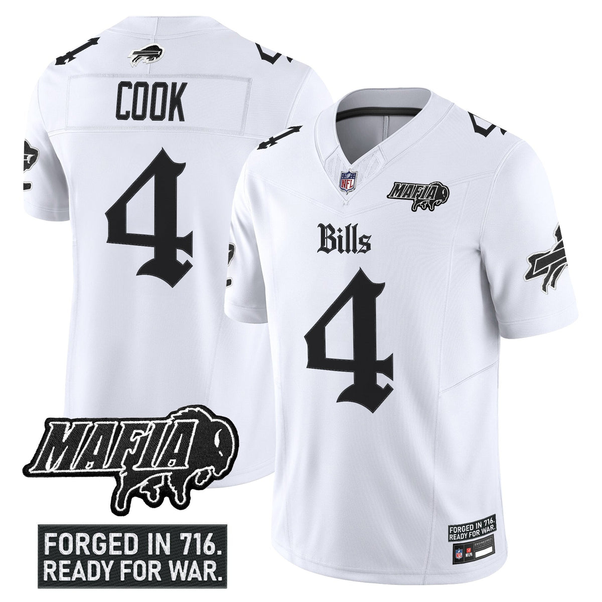 BUF 'Gothic Cold Front Edition' Vapor Limited Jersey V2 - image 11
