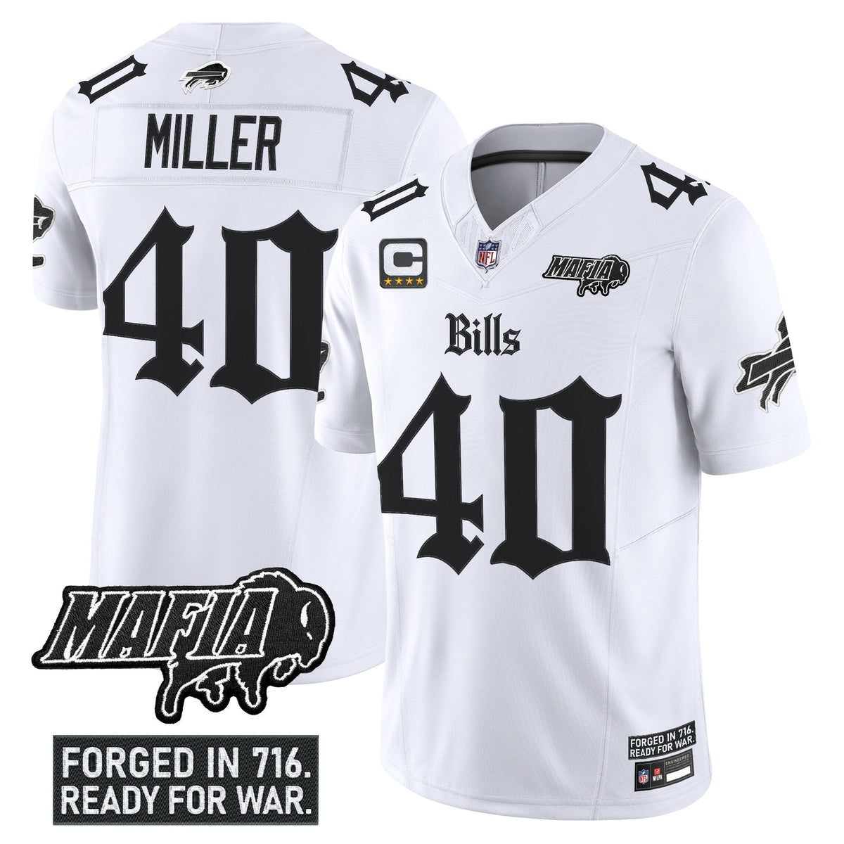 BUF 'Gothic Cold Front Edition' Vapor Limited Jersey V2 - image 12
