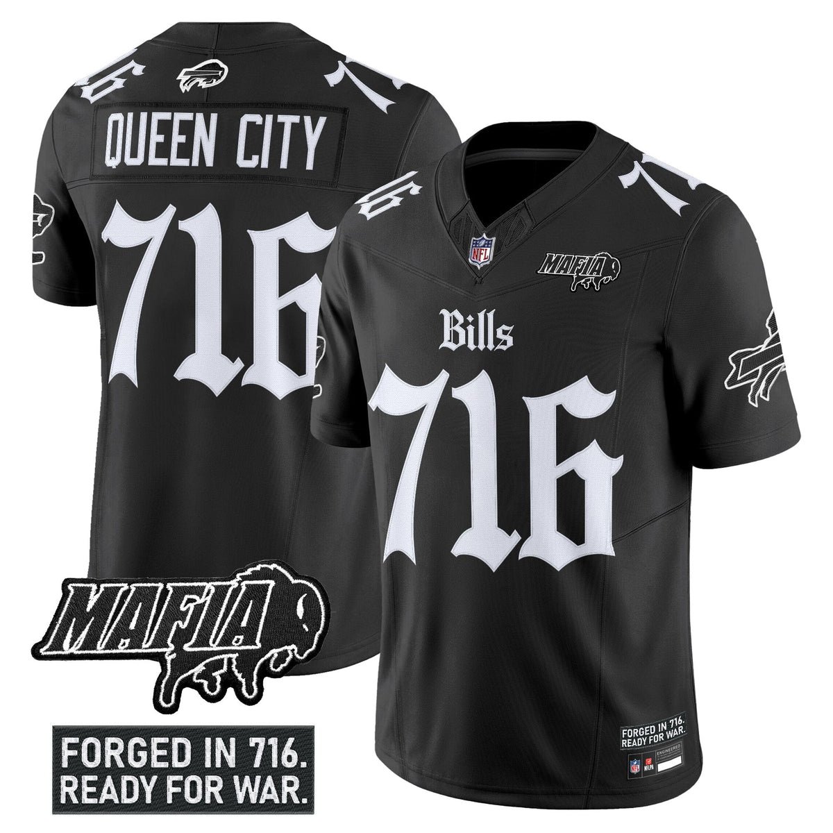 BUF 'Gothic Cold Front Edition' Vapor Limited Jersey V2 - image 2