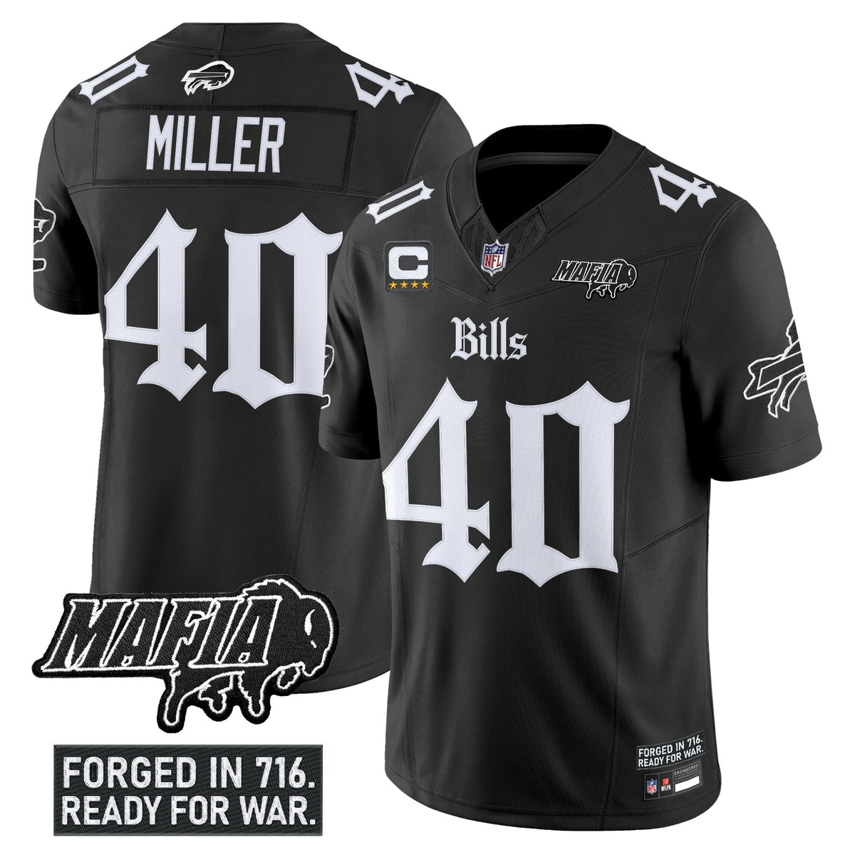 BUF 'Gothic Cold Front Edition' Vapor Limited Jersey V2 - image 4