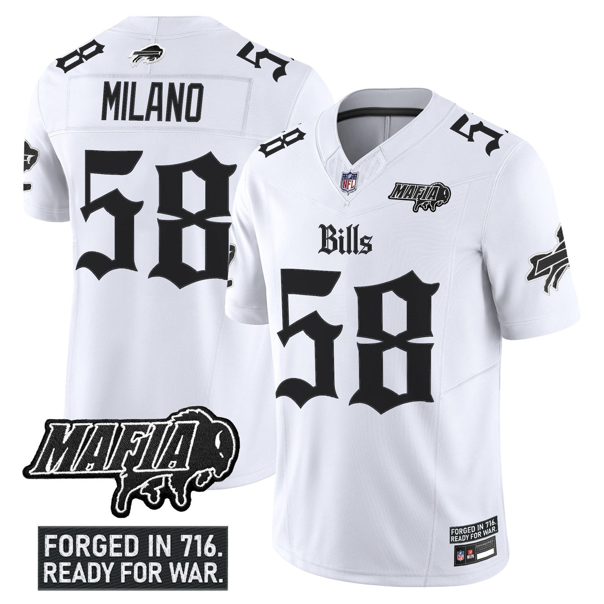 BUF 'Gothic Cold Front Edition' Vapor Limited Jersey V2 - image 13
