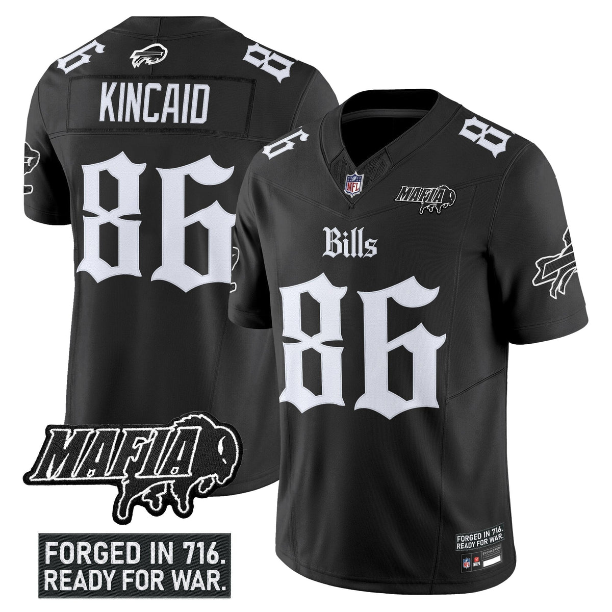 BUF 'Gothic Cold Front Edition' Vapor Limited Jersey V2 - image 6