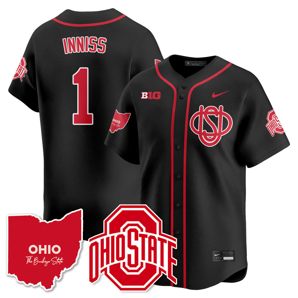 Men's Ohio State Buckeyes 2025 Wordmark Jersey - All Stitched - image 3