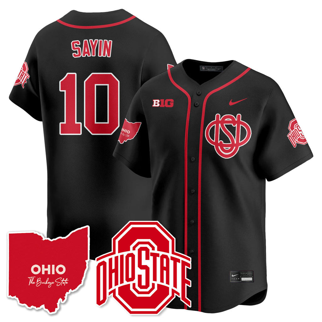 Men's Ohio State Buckeyes 2025 Wordmark Jersey - All Stitched - image 7