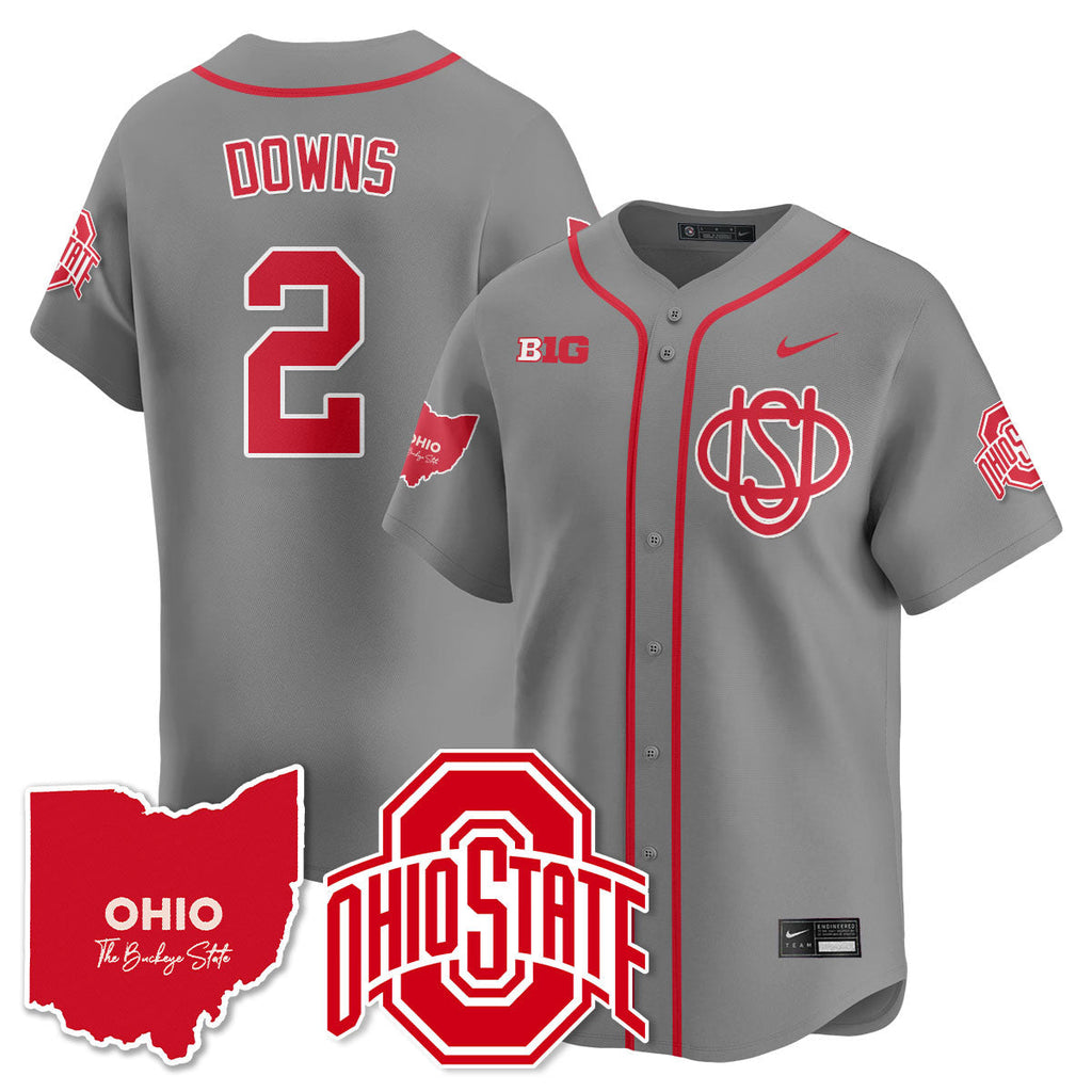 Men's Ohio State Buckeyes 2025 Wordmark Jersey - All Stitched - image 19