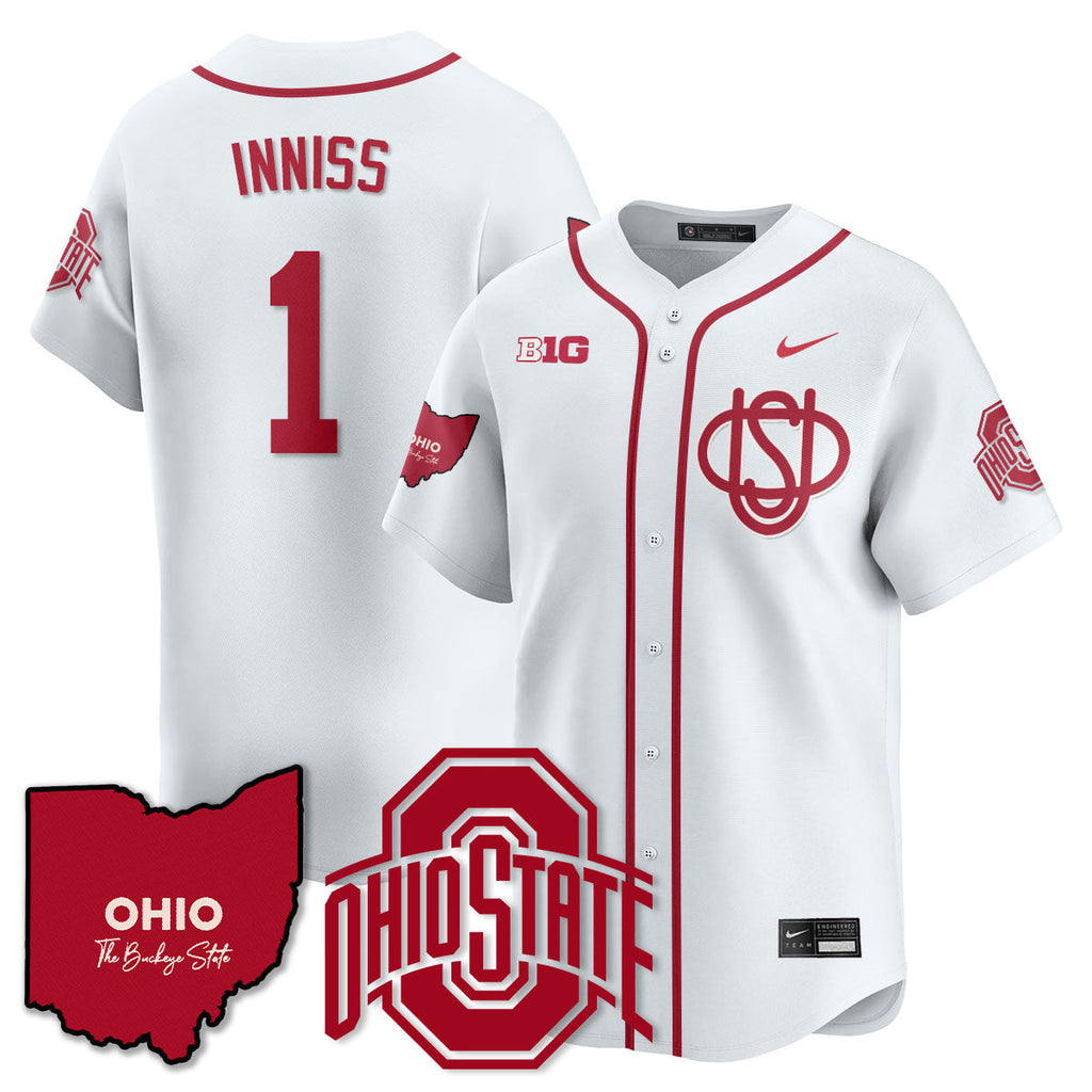 Men's Ohio State Buckeyes 2025 Wordmark Jersey - All Stitched - image 38