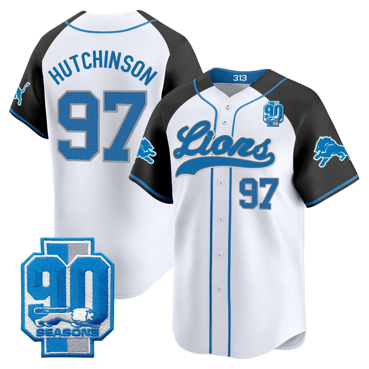 DET 2025 Vapor Baseball Jersey - All Stitched - image 2
