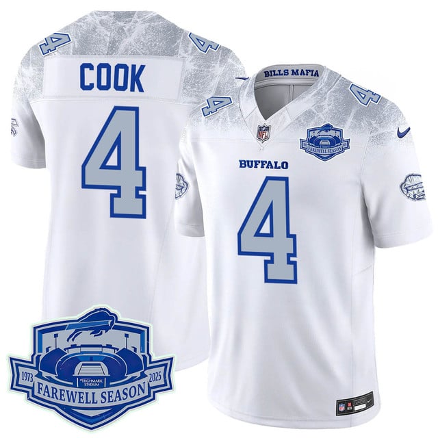 BB 2025 Jersey All Stitched - Farewell to Highmark Stadium - image 8