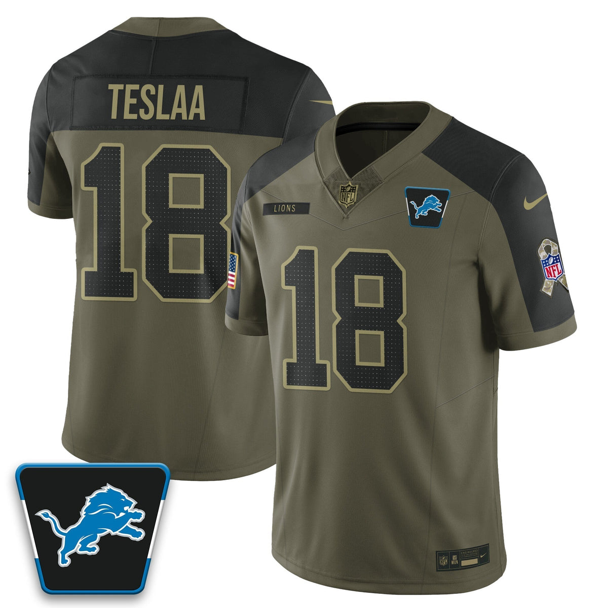 DET 2025 Salute to Service Limited Jersey - image 11