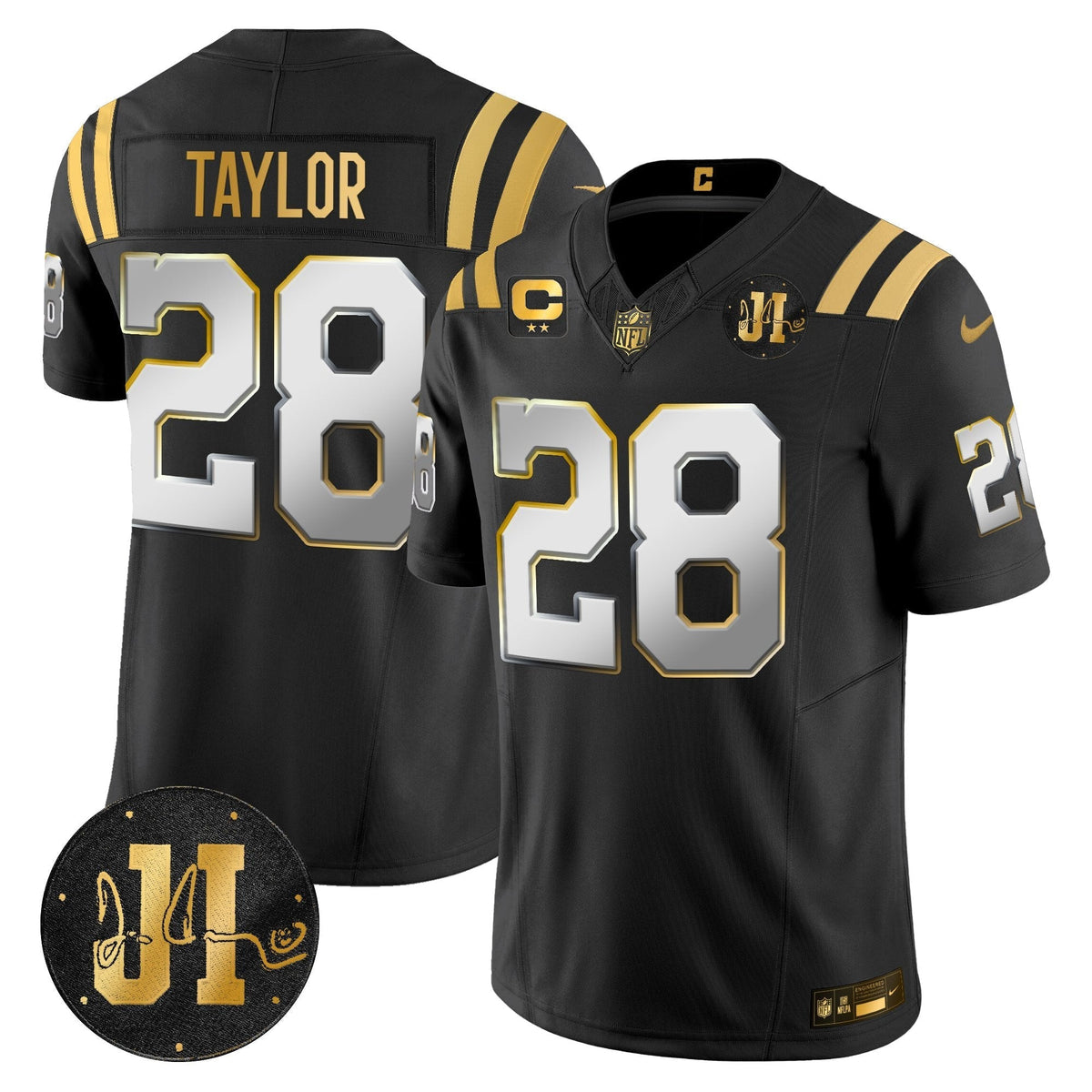 IND 2025 Jim Irsay Patch Gold Vapor Limited Jersey - image 24