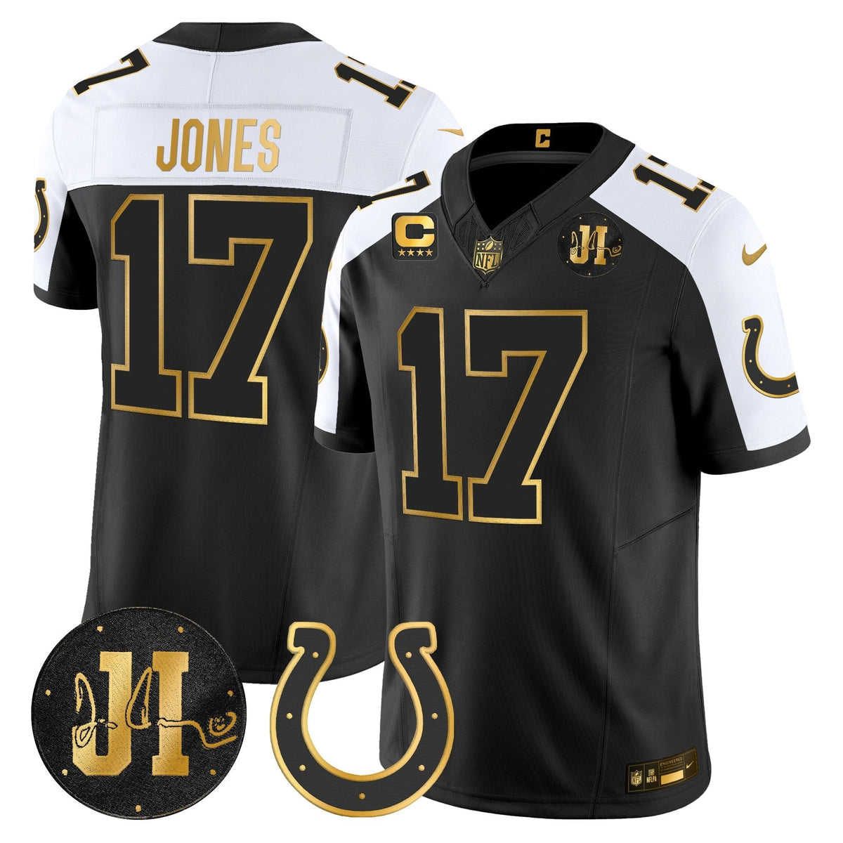 IND 2025 Jim Irsay Patch Gold Vapor Limited Jersey - image 31