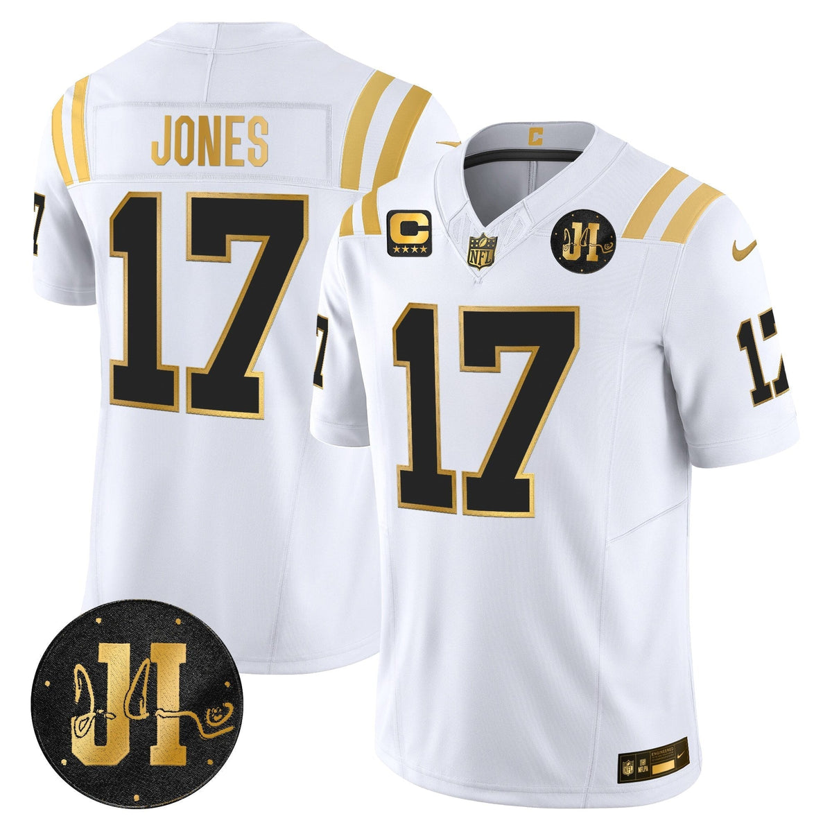 IND 2025 Jim Irsay Patch Gold Vapor Limited Jersey - image 11