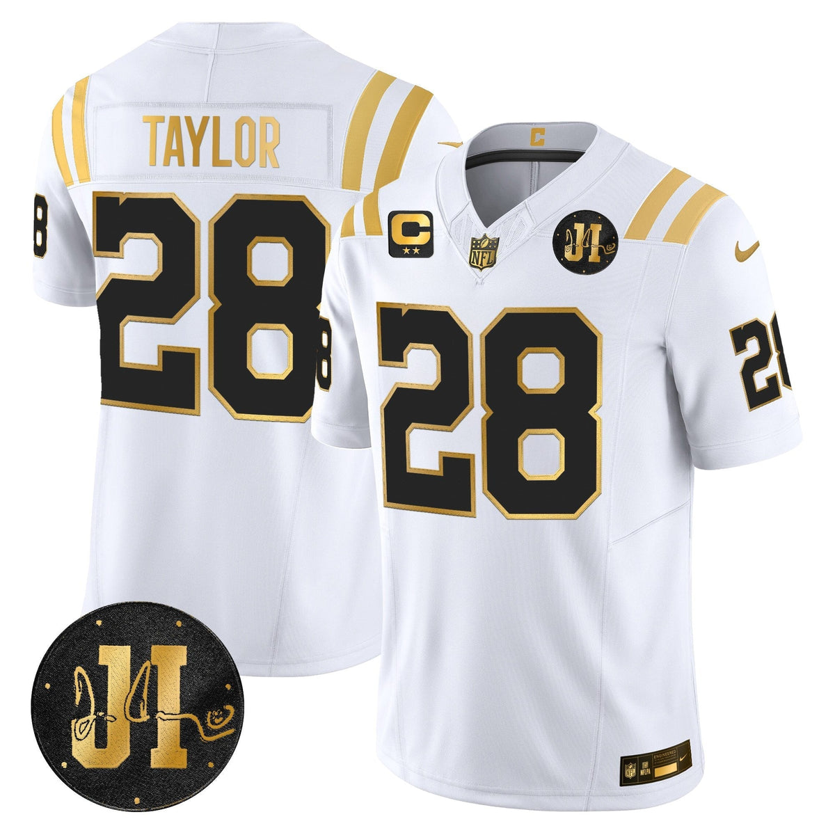 IND 2025 Jim Irsay Patch Gold Vapor Limited Jersey - image 14