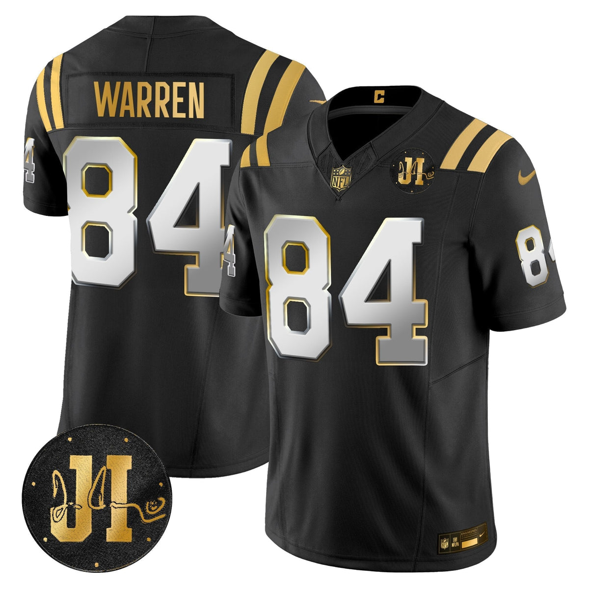 IND 2025 Jim Irsay Patch Gold Vapor Limited Jersey - image 27