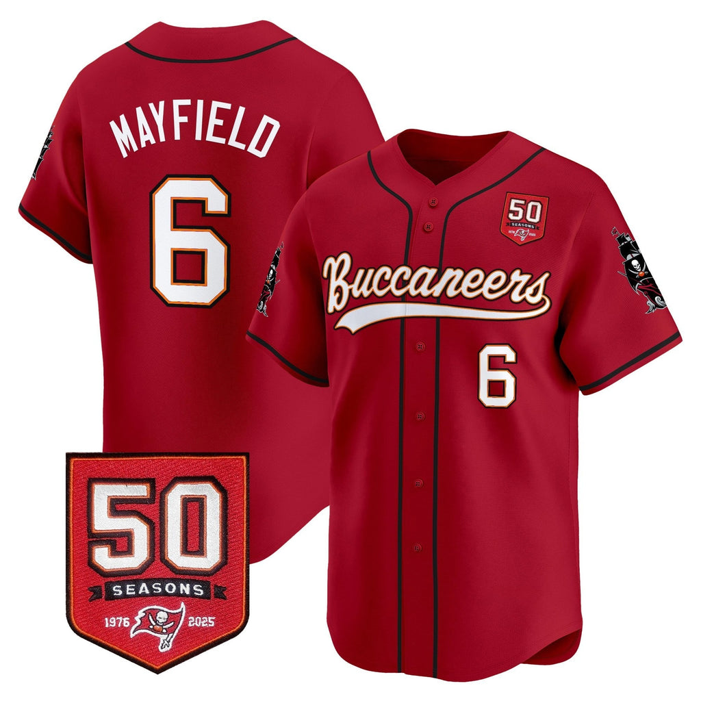 TB 50th Season Patch Vapor Baseball Jersey - All Stitched - image 34