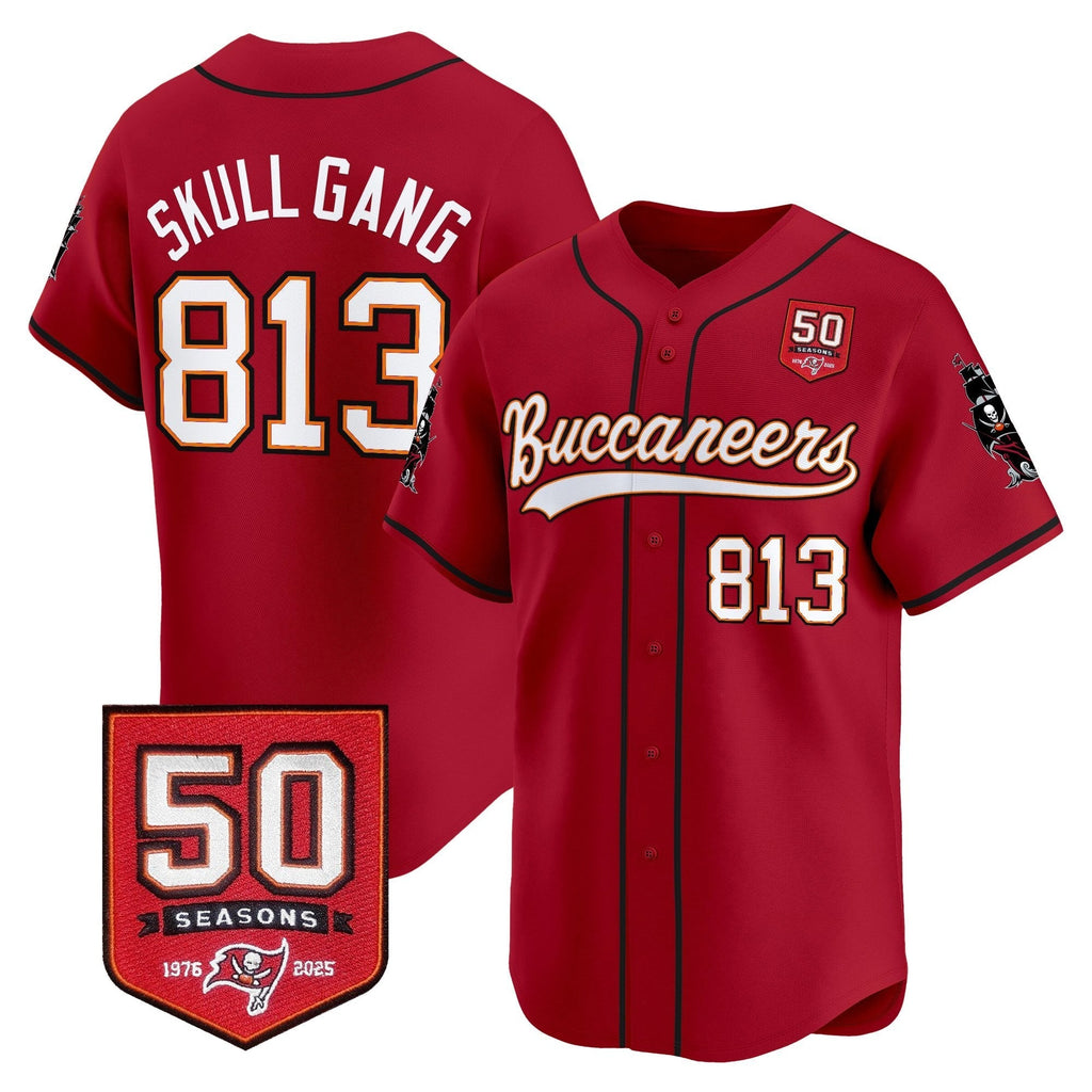 TB 50th Season Patch Vapor Baseball Jersey - All Stitched - image 37