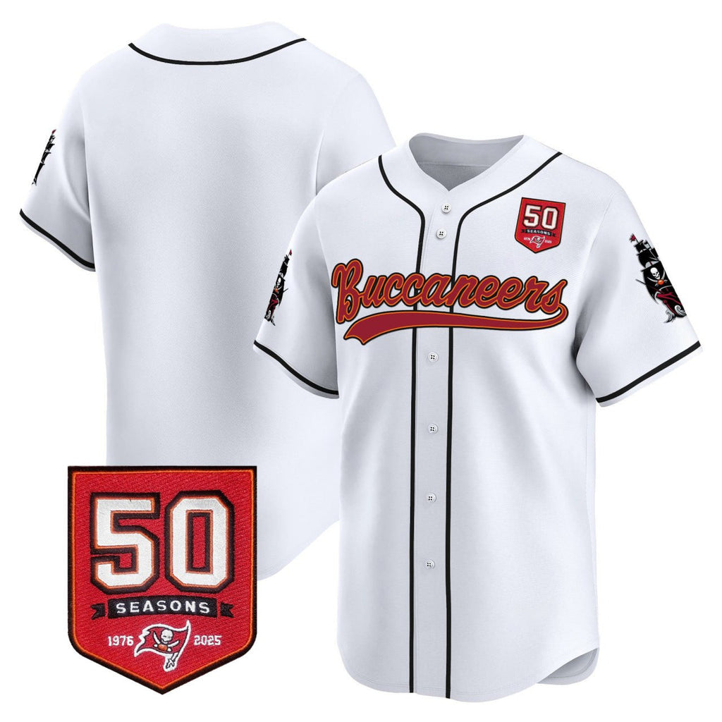 TB 50th Season Patch Vapor Baseball Jersey - All Stitched - image 55