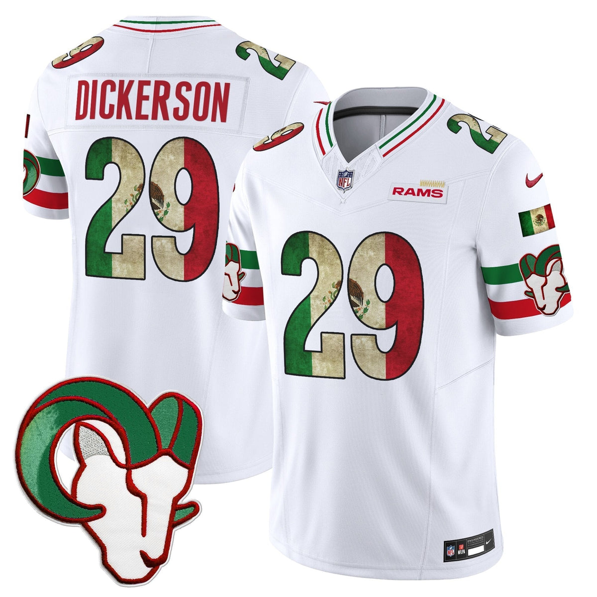 LAR 2025 Mexico Vapor Limited Jersey - image 8