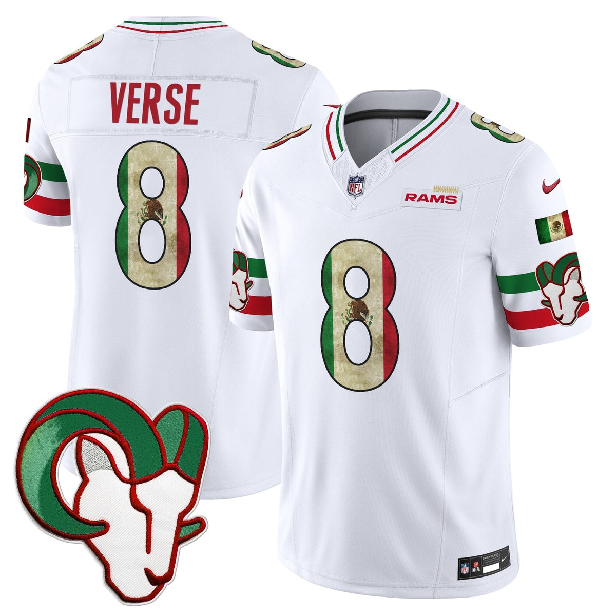 LAR 2025 Mexico Vapor Limited Jersey - image 3