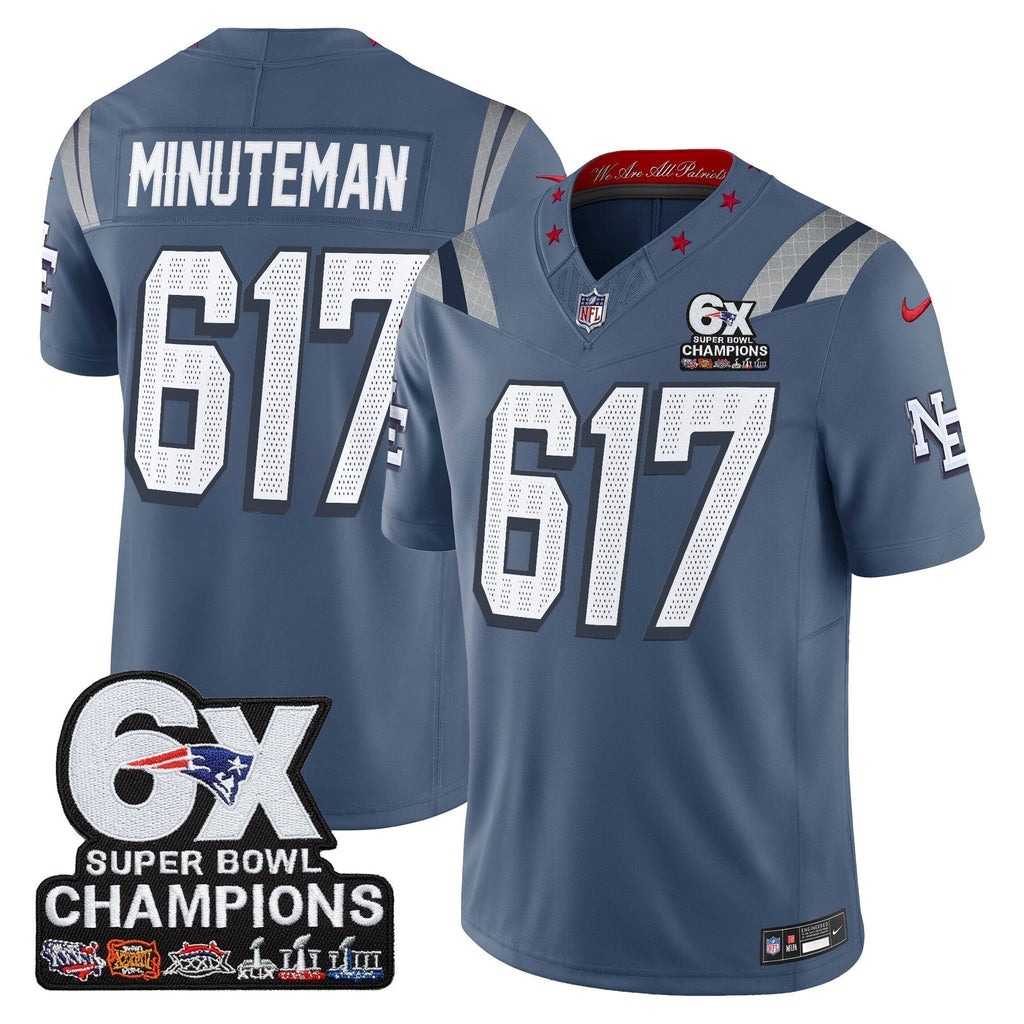 NE 6-Time Champions Patch Vapor Limited Jersey - image 38