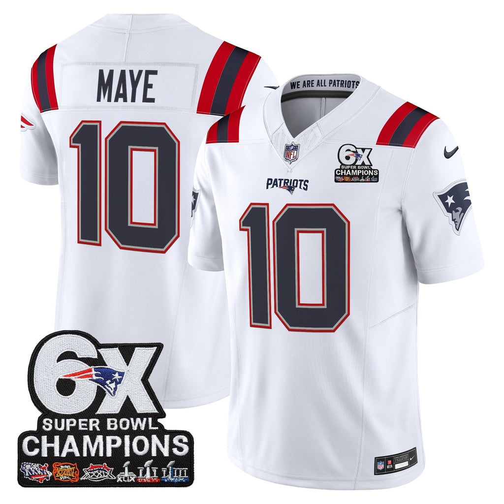 NE 6-Time Champions Patch Vapor Limited Jersey - image 1