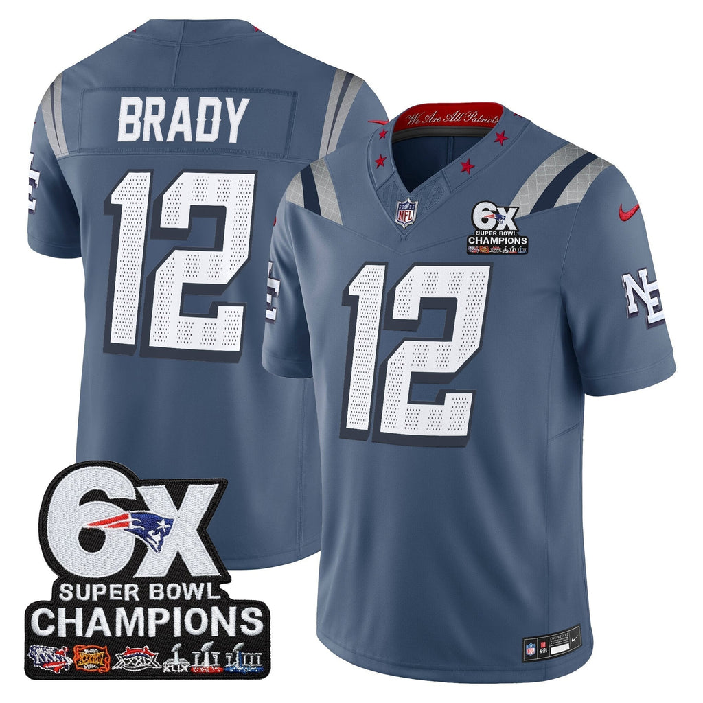 NE 6-Time Champions Patch Vapor Limited Jersey - image 41