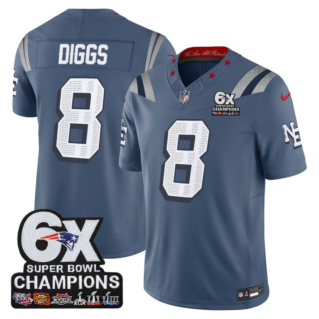 NE 6-Time Champions Patch Vapor Limited Jersey - image 40