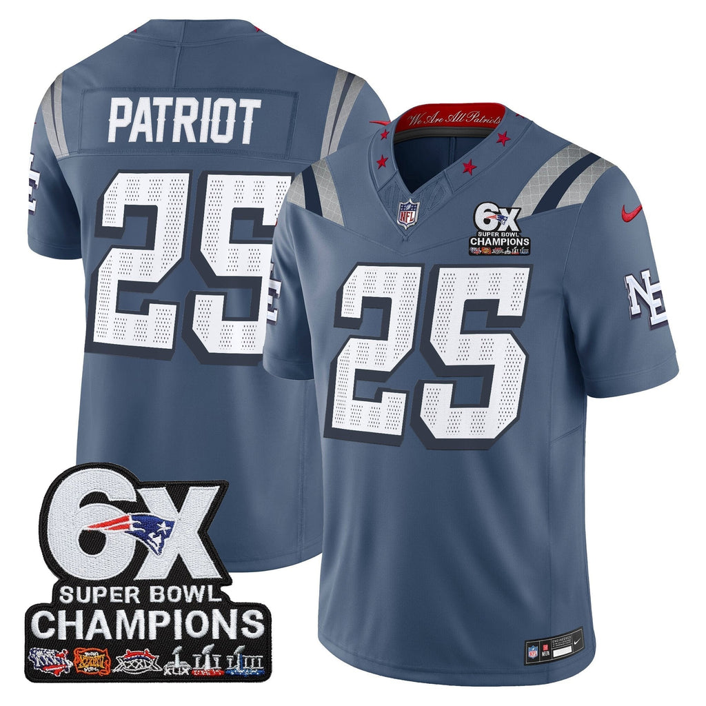 NE 6-Time Champions Patch Vapor Limited Jersey - image 39