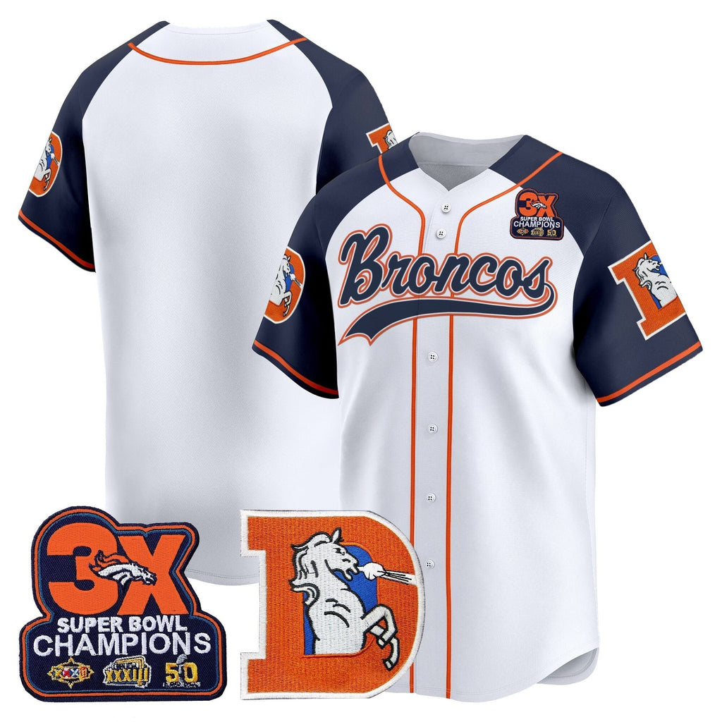 DEN Throwback Vapor Baseball Jersey - All Stitched - image 40