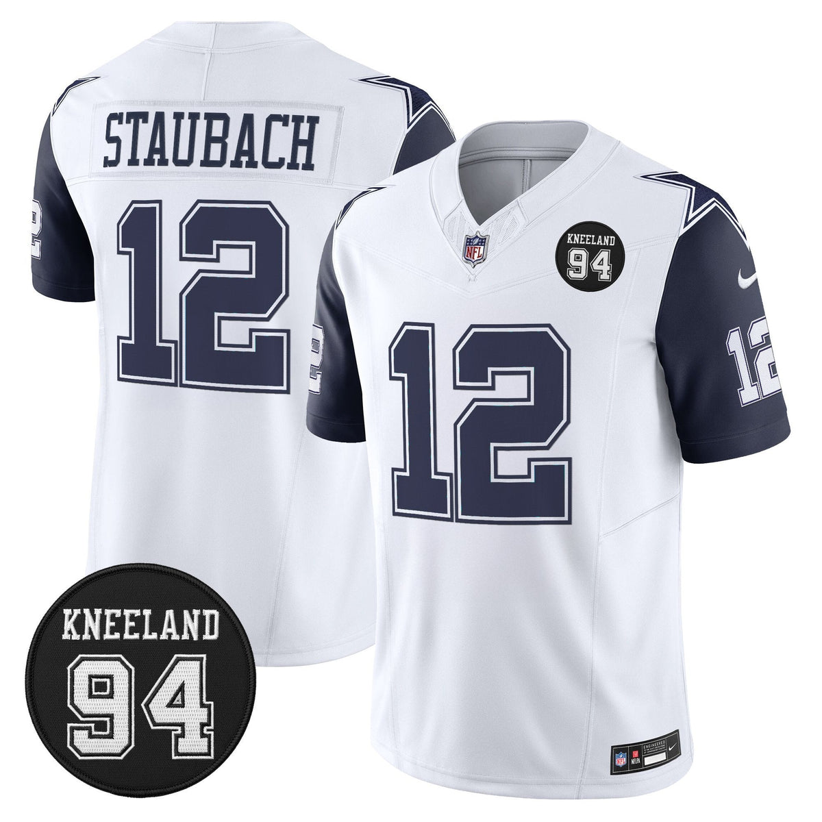 DAL #94 Marshawn Kneeland Memorial Patch Vapor Limited Jersey - image 29