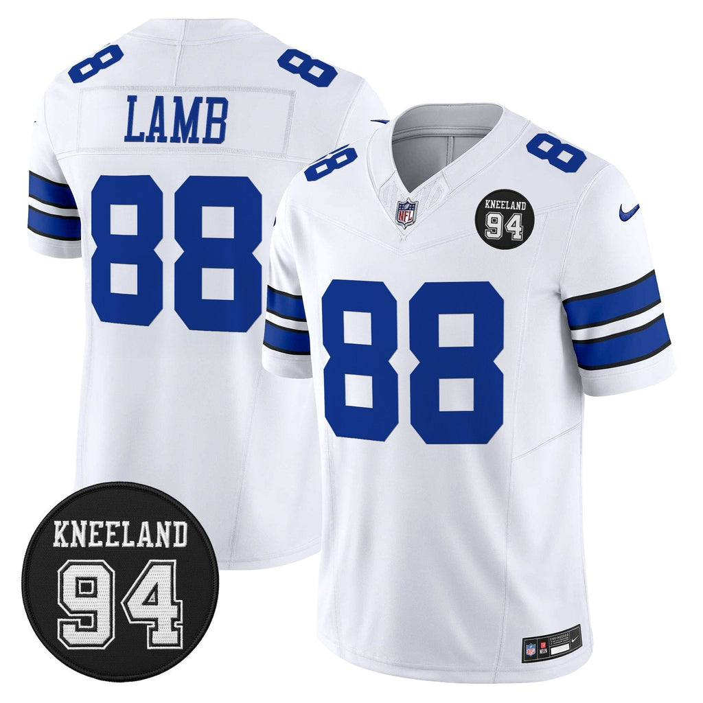 DAL #94 Marshawn Kneeland Memorial Patch Vapor Limited Jersey - image 33