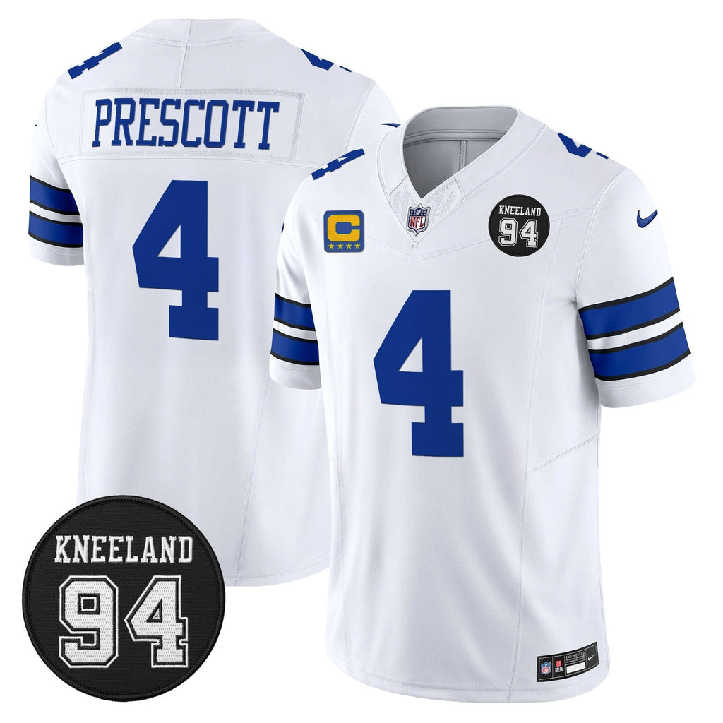 DAL #94 Marshawn Kneeland Memorial Patch Vapor Limited Jersey - image 35