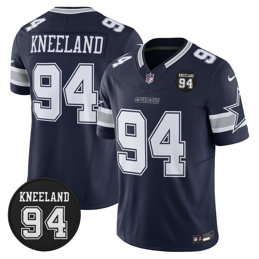 DAL #94 Marshawn Kneeland Memorial Patch Vapor Limited Jersey - image 1