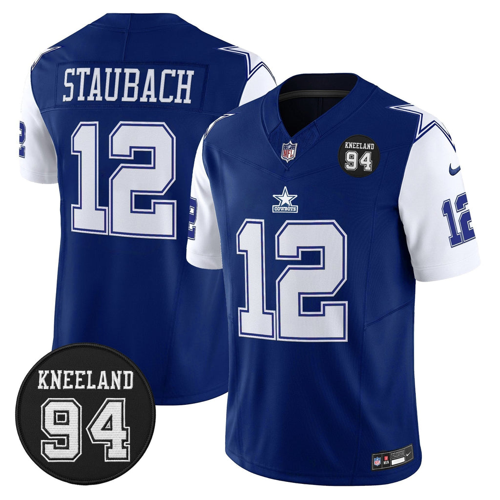 DAL #94 Marshawn Kneeland Memorial Patch Vapor Limited Jersey - image 49