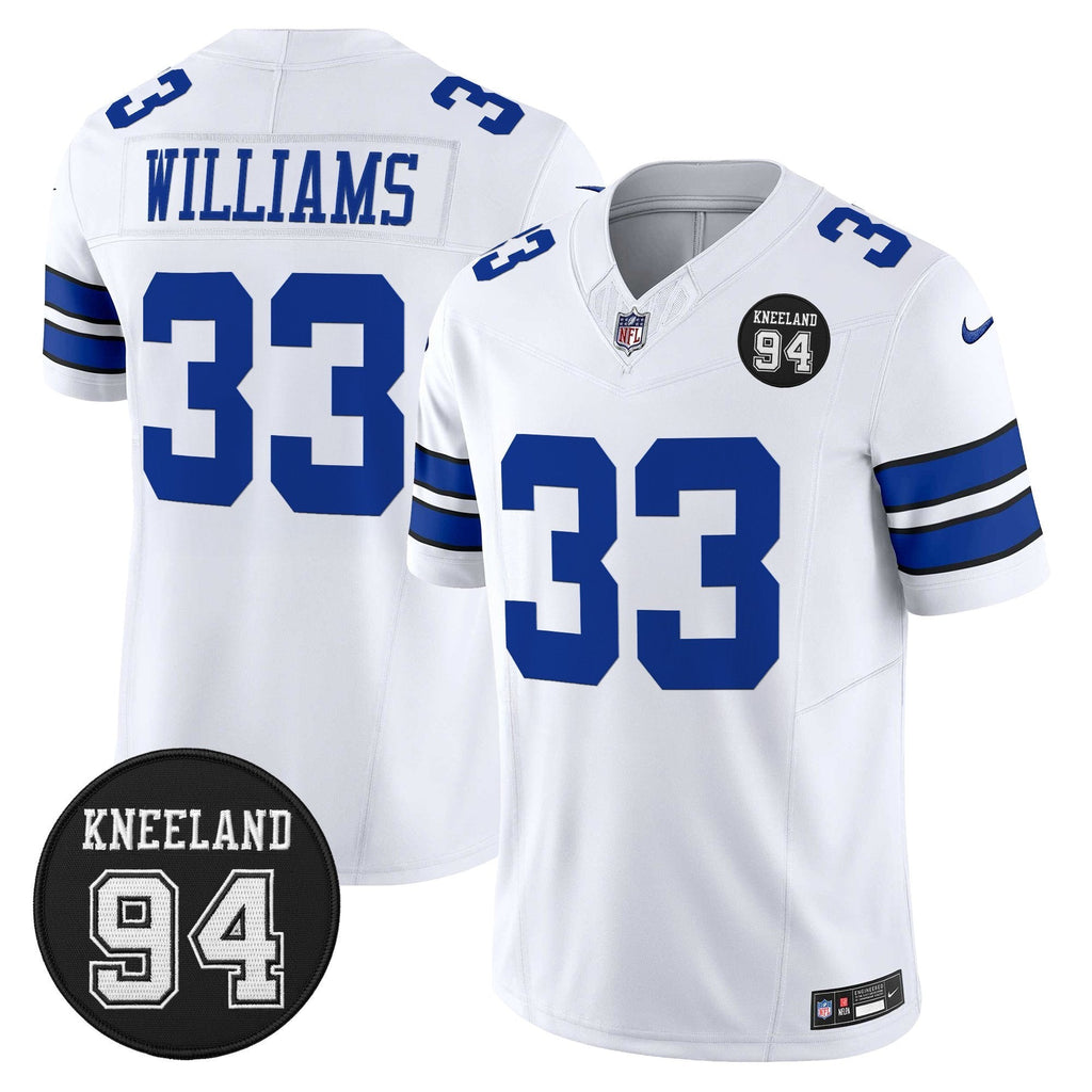 DAL #94 Marshawn Kneeland Memorial Patch Vapor Limited Jersey - image 36