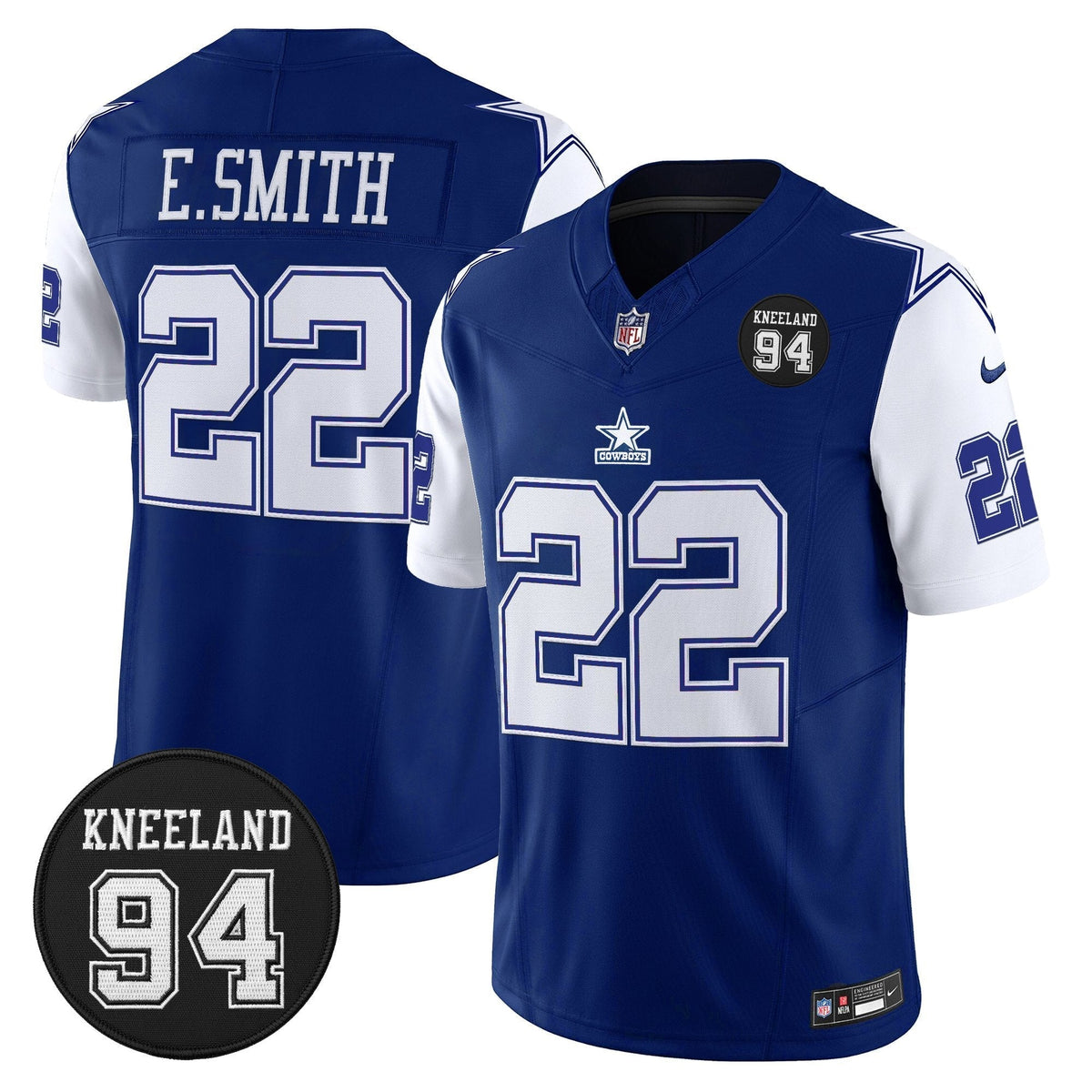 DAL #94 Marshawn Kneeland Memorial Patch Vapor Limited Jersey - image 50