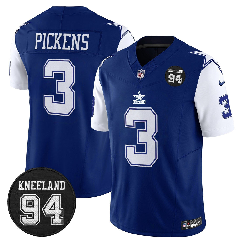 DAL #94 Marshawn Kneeland Memorial Patch Vapor Limited Jersey - image 47