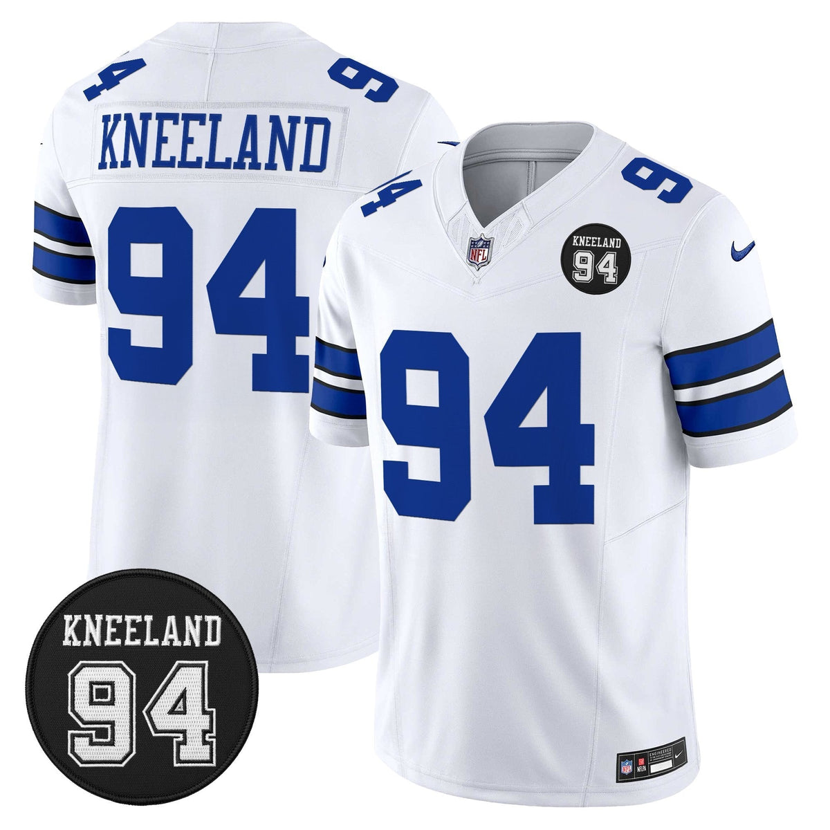 DAL #94 Marshawn Kneeland Memorial Patch Vapor Limited Jersey - image 31