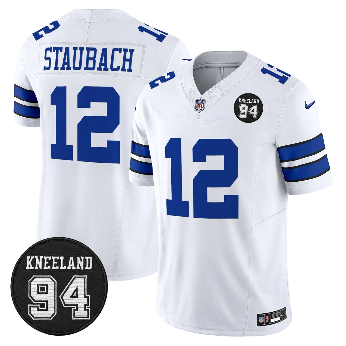 DAL #94 Marshawn Kneeland Memorial Patch Vapor Limited Jersey - image 39