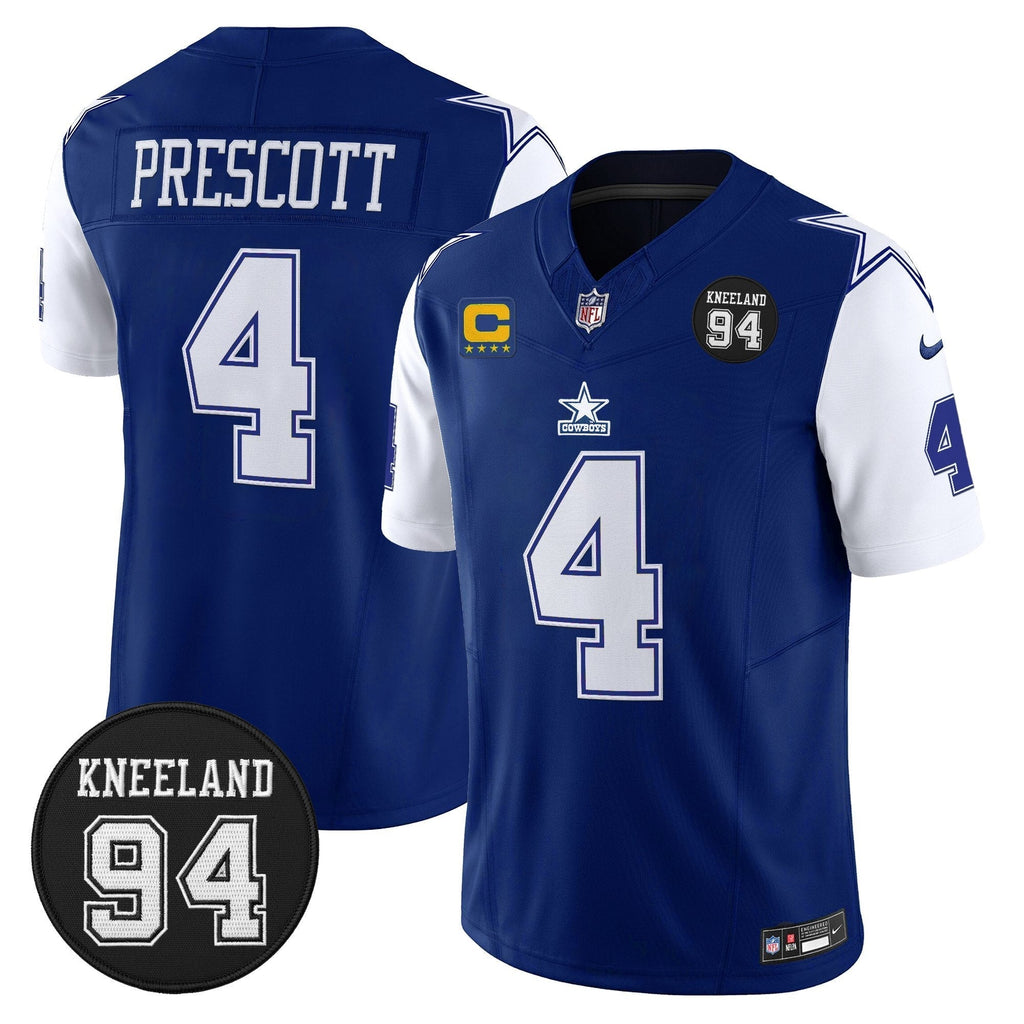 DAL #94 Marshawn Kneeland Memorial Patch Vapor Limited Jersey - image 45