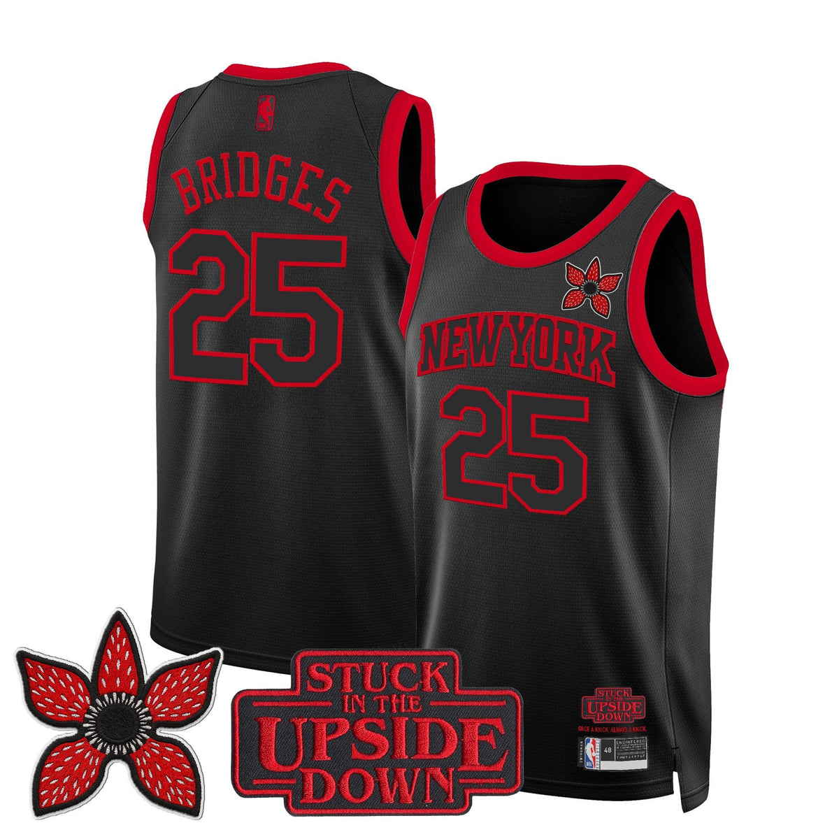 NYK 'Stranger Things Edition' Swingman Jersey - Stitched - image 5