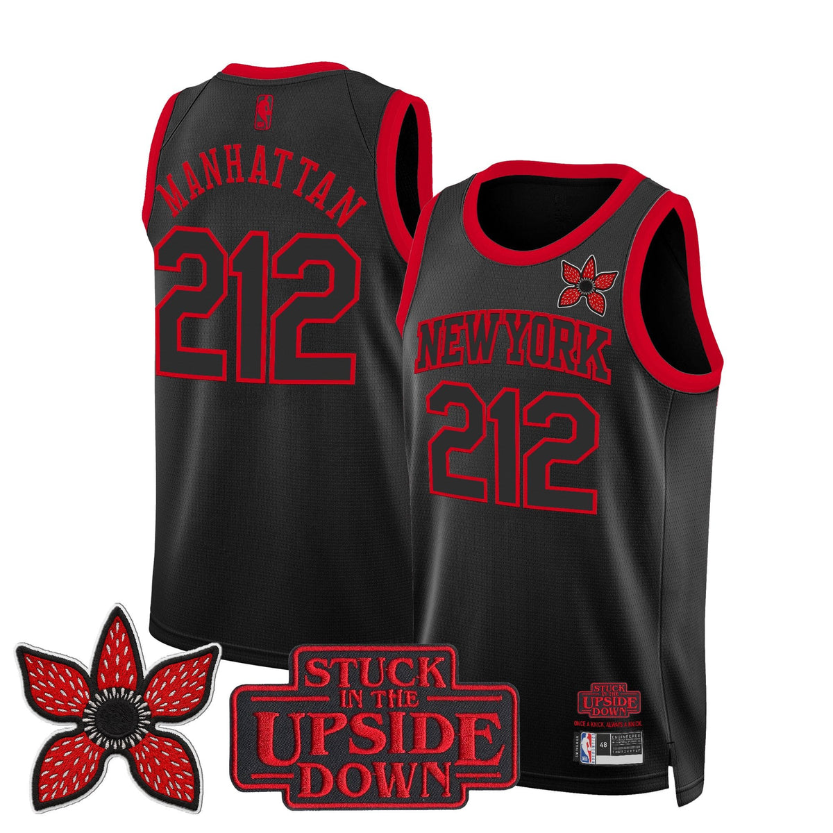 NYK 'Stranger Things Edition' Swingman Jersey - Stitched - image 3