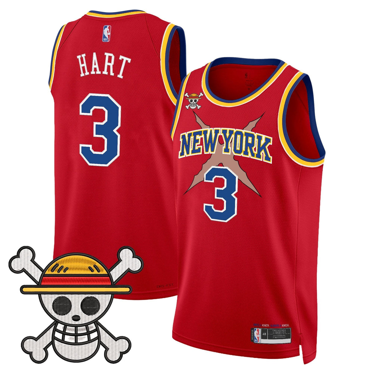 NYK x One Piece Swingman Jersey- Stitched - image 31