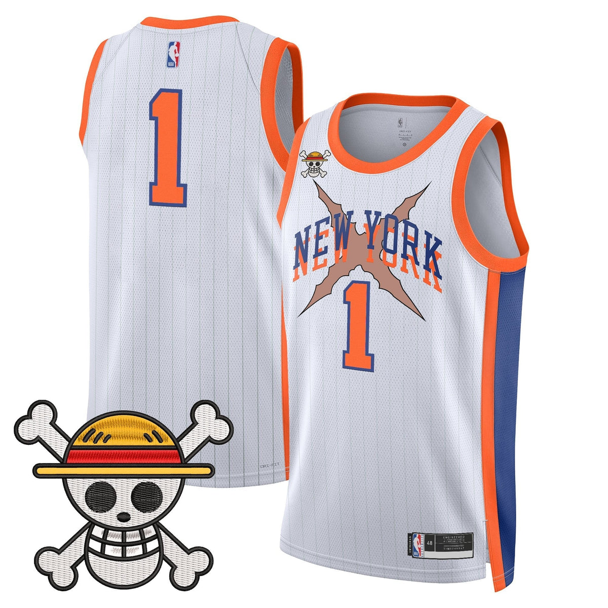NYK x One Piece Swingman Jersey- Stitched - image 27