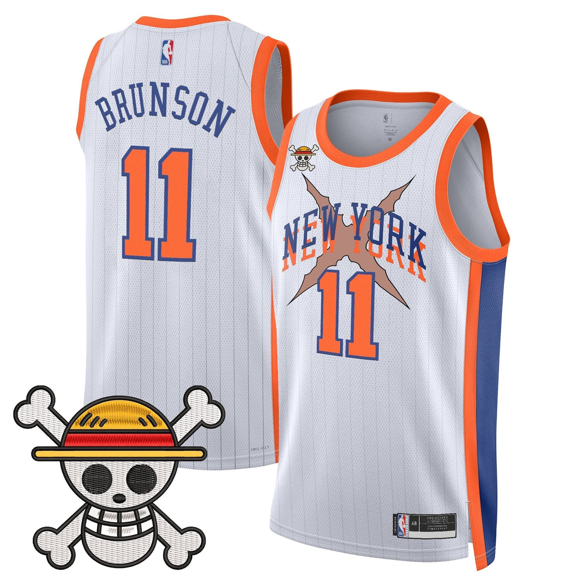NYK x One Piece Swingman Jersey- Stitched - image 23