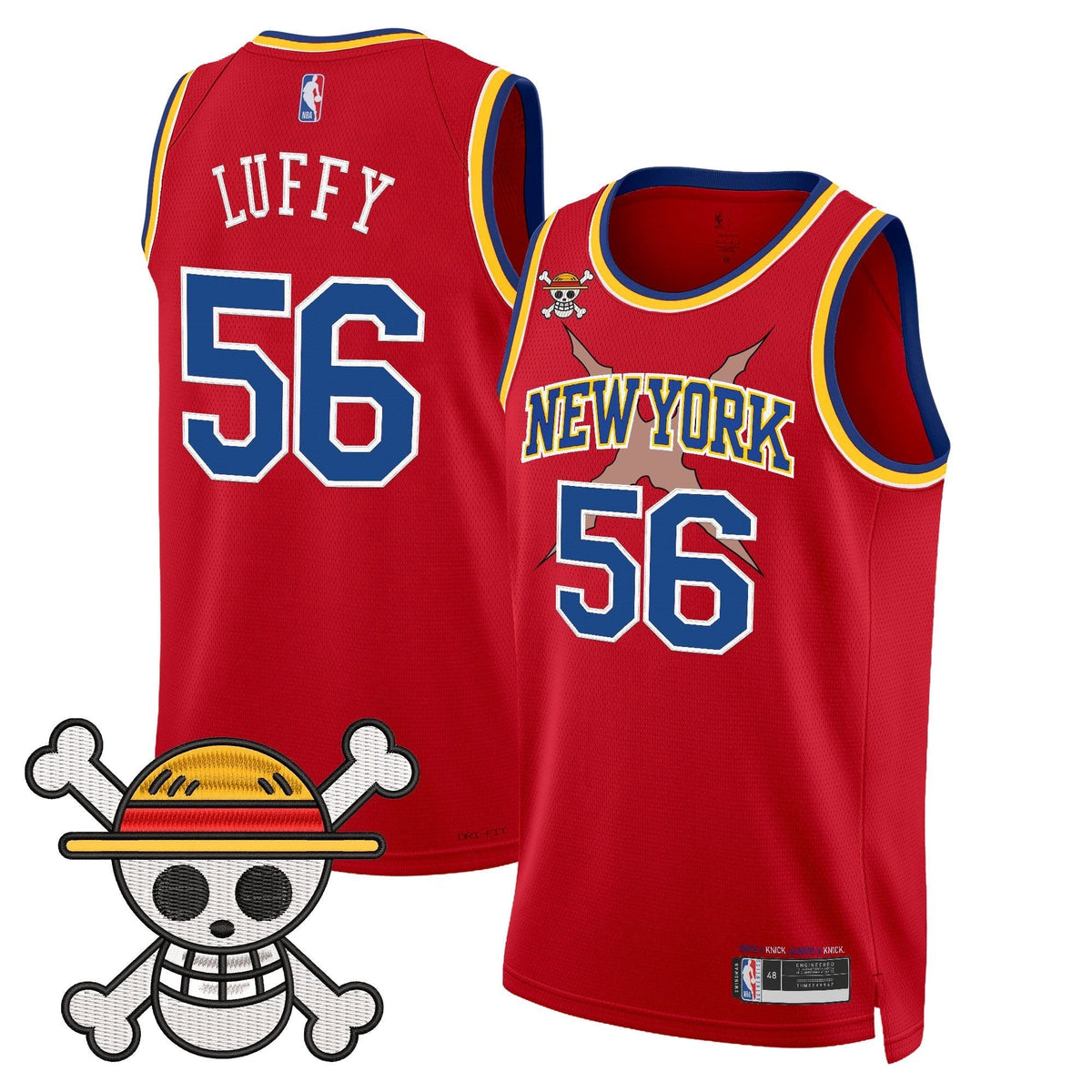 NYK x One Piece Swingman Jersey- Stitched - image 28