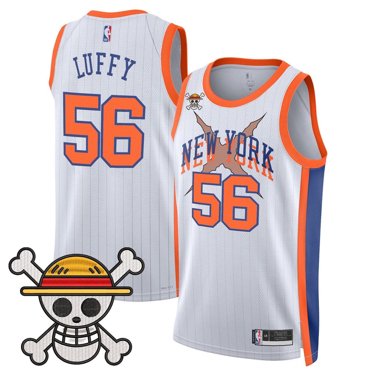 NYK x One Piece Swingman Jersey- Stitched - image 19
