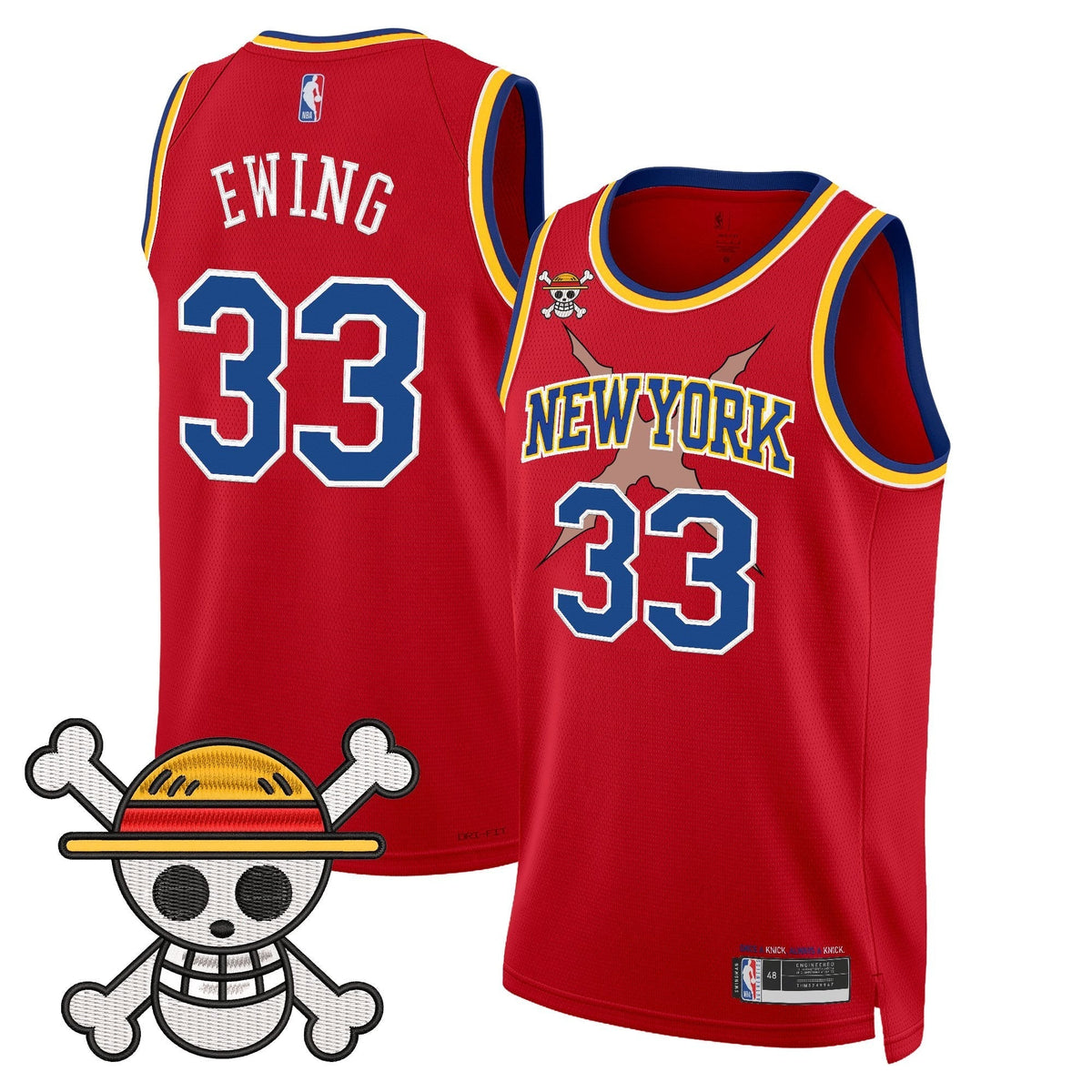 NYK x One Piece Swingman Jersey- Stitched - image 35